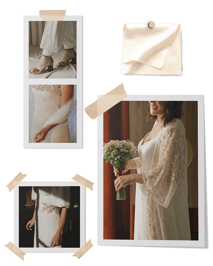 Más allá del blanco, vestido de novia diferente | Gema Siveroni