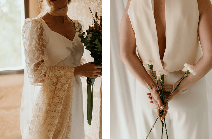 Más allá del blanco, vestido de novia diferente | Gema Siveroni