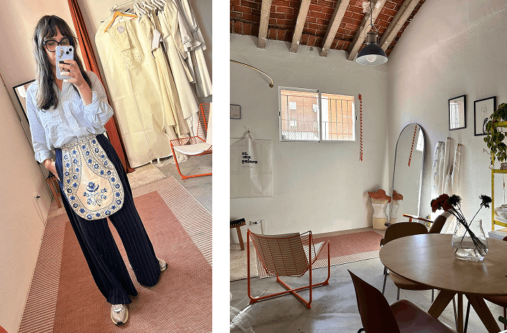 Dentro de nuestro atelier de novias en Madrid | Gema Siveroni